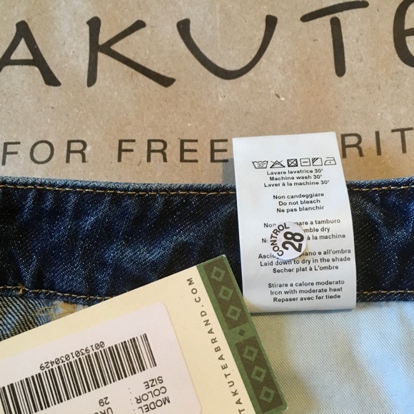 ☑️Italian Designer Jeans Takutea AKUR Distressed - Picture 9 of 14
